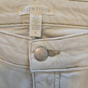 Eileen Fisher Raw Hem Jeans
